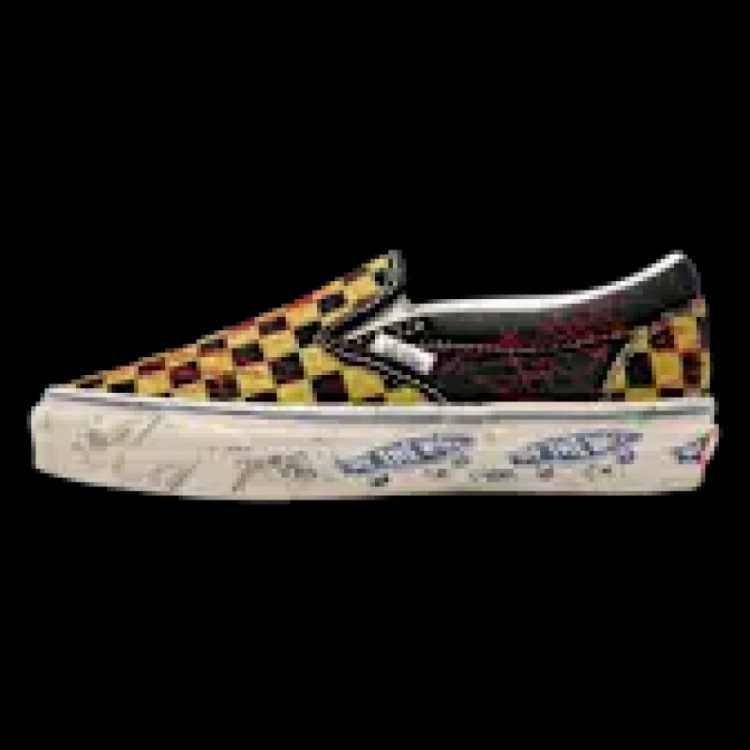 Classic Slip-On - Black/Yellow