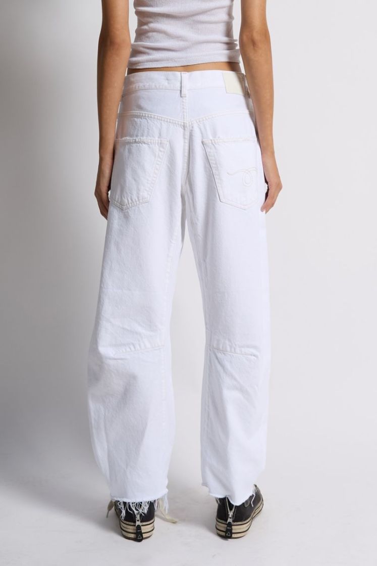 ARTICULATED KNEE X-BF JEAN - AERIN WHITE