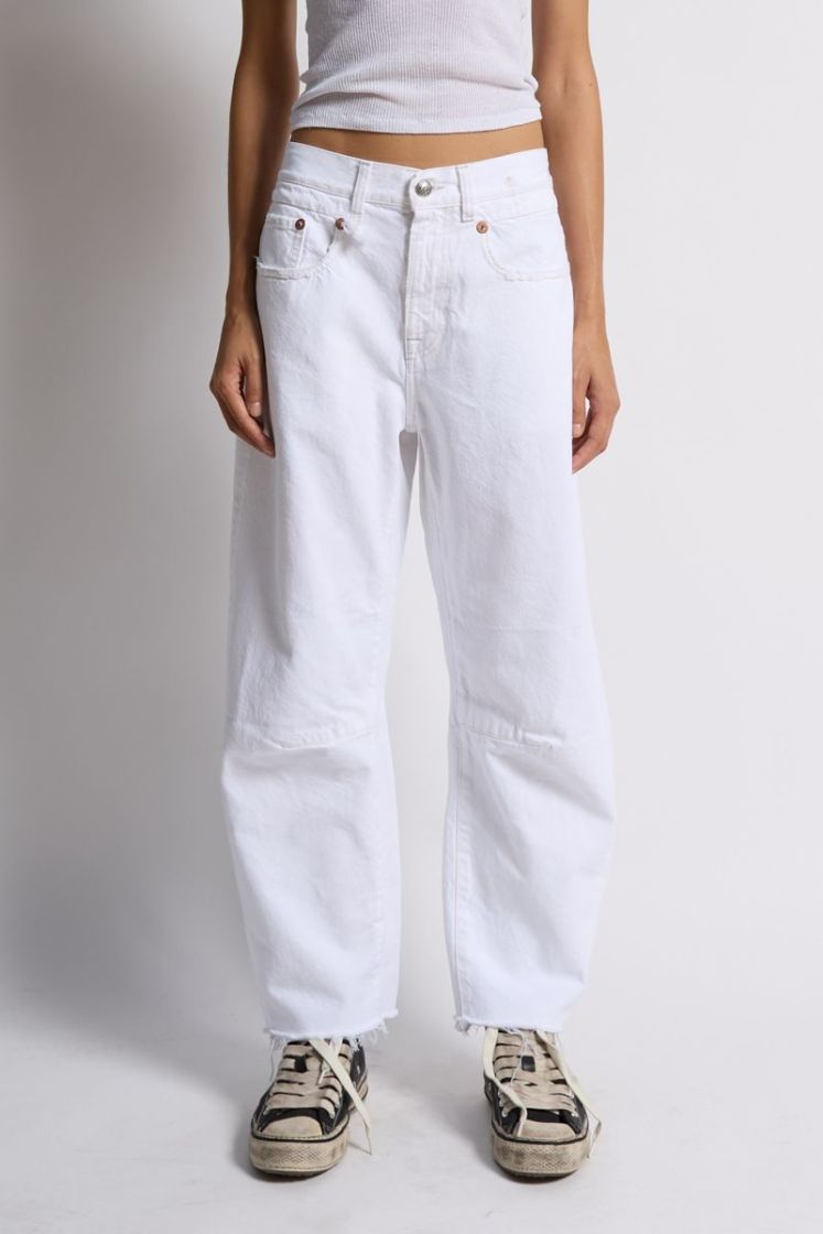 ARTICULATED KNEE X-BF JEAN - AERIN WHITE