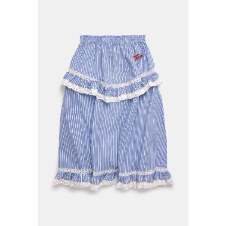 MULTISTRIPES SKIRT - BLUE